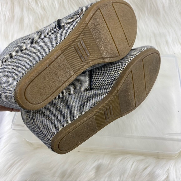 TOMS WEDGE LACEUP BOOTIES SIZE 8 WOMAN - Picture 8 of 10